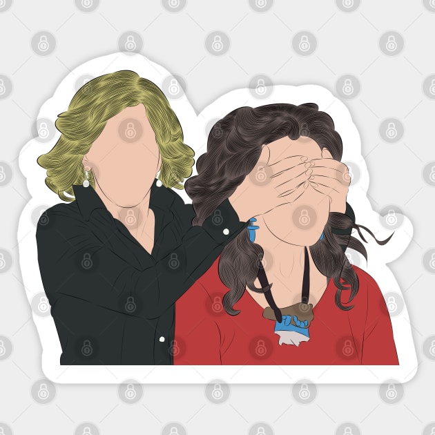 Grace and Frankie Sticker by LiLian-Kaff